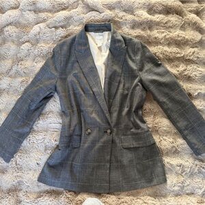 ** SOLD ** H&M Gray Plaid Blazer